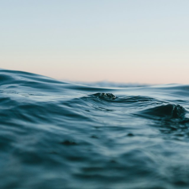 Vagues dans l’océan